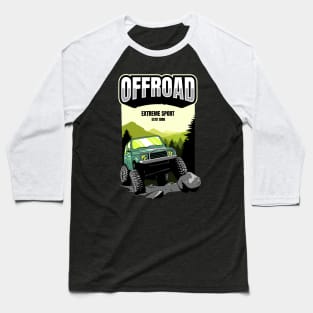 off road extreme sport Baseball T-Shirt